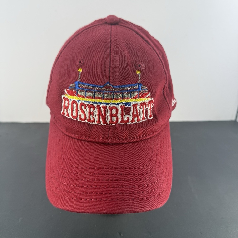 Vintage Rosenblatt Stadium Omaha Nebraska Russell Athletic Flex Hat Cap